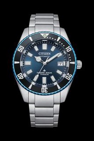 星辰表 CITIZEN NB6026-56L PROMASTER 35週年限量款 200米機械潛水腕錶 Promaster Fujitsubo Blue Dial Super Titanium Wat