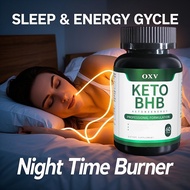 Keto BHB Capsules, Calcium, Magnesium, Sodium, Balanced Diet for Healthy Digestion, Suitable for Men