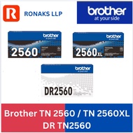 [Original] Brother Toner TN-2560 TN2560 TN 2560 / TN-2560XL TN2560XL TN 2560XL/ Drum DR-2560 DR2560
