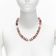 GUCCI BALENCIAGA 2021 Hacker Project Symbols red green cubes short necklace