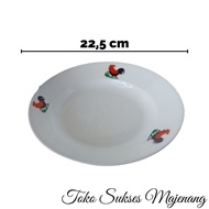 PLASTIC ROCK COCK PLATE, LARGE PLASTIC ROCK COCK PLATE 22, 5 CM, PLASTIC ROCK CHICKEN PLATE PLASTIC 