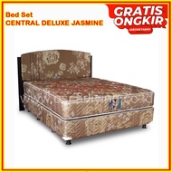 [Bed Set] Central Grand Deluxe 160x200 Kasur Spring Bed Set Jasmine