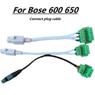 Original plug contact cables for Bose 600/650 audio sound speaker replacement rear surround/middle c