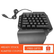 Alwaysonline Half  Ergonomic Design One Handed USB Wired For