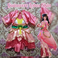 GUINEVERE MOBILE LEGENDS COSTUME COSPLAY LOTUS SKIN