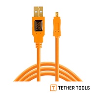 Tether Tools CU8015-ORG USB2.0 To Mini B 8Pin Shooting Cable Transmission 4.6M