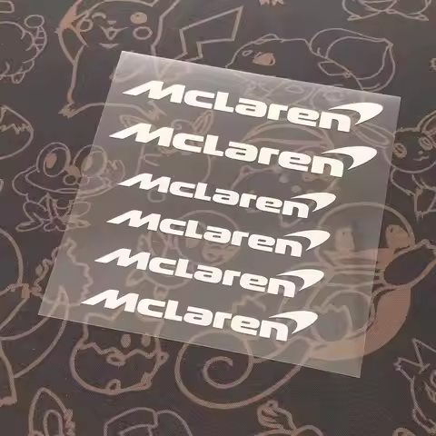 For McLaren 720S 750S 540C 600LT 570 GT 600LT PI Arture Caliper Stickers Brake Decals Daily Use Heat