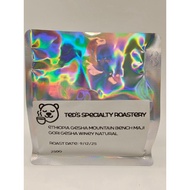 Ethiopia Gesha Mountain Bench Maji Gori Gesha Winey Natural Coffee Beans (Medium, Floral and Fruity 