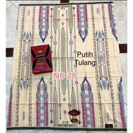 Sarung abu rifat songket jacquard