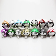 < Available > Cartoon Baymax Doll Keychain Big Hero 6 Action Figure Model Toy Phone Car Pendant Gift