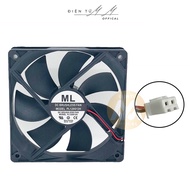 Radiator fan 12x12x2.5cm 12V DC