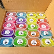 Pengeluar Bekalan Langsung Lumpur Kristal Gam Berbuih Pegang Tangan M Gam Warna Lumpur 12 Warna Khem