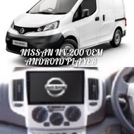 Nissan NV200 Android 9'' inch Car Player Monitor