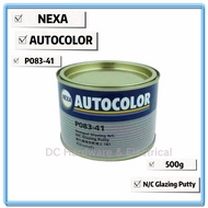 Nexa P083-41 Autocolor N/C Glazing Putty / Simen Kereta Halus (500g) (Grey Colour)