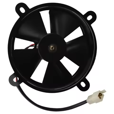 Oil Cooler Motorcycle Cooling Fan Engine Radiator For ATV Quad Go Kart Buggy Motocross 200 250Cc 12V