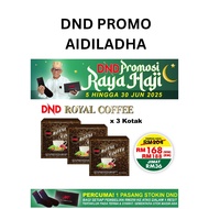 DND PROMO AIDILADHA : DND ROYAL COFFEE (3 KOTAK)