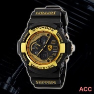 set watch ஐCesio G-Shock FERRARI Japan Dual mode Jam Tangan..❤💌