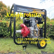 PABOOL DH80E 3" WATER PUMP C/W 20HP DIESEL ENGINE - KEY START