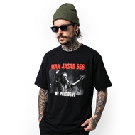 KATUN Man Jasad My President Mmxxiv Cotton T-shirt - Metalgear Release S-XXL