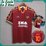 1998-1999 Retro Jersey AS Roma Local Football Shirt