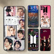 Black Silicone TPU Shell 74R1 Bts Phone Case Samsung Galaxy A07 A17 A26 A36 A56 M07 F17 S25 Fe S25Pl
