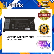 LAPTOP Battery for Dell YRDD6 1VX1H P111G P111G001 P116G P116G001 P92G001 P93G001 P120G P120G002 P76