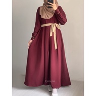 Abaya Turkey / Abaya Basic Dress Ameenah Farrasi / Abaya Syari Polos