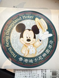 香港迪士尼樂園酒店 米奇貼紙