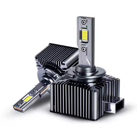 2PCS LED Headlight Bulbs D1S D2S D3S D4S D8S 6000K Plug and Play Replace for Factory Car Lights