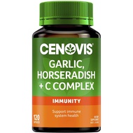 Cenovis Garlic & Horseradish + C Complex 120 Capsules