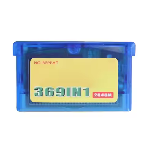 369 in 1 Game Cartridge 32 Bit Video Game Console Gaming Card for Replace HX5E
