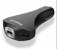 PHILIPS Car Charger Adapter Type USB-C 飛利浦 Type USB-C車載充電器 生日禮物 交換禮物 聖誕禮物