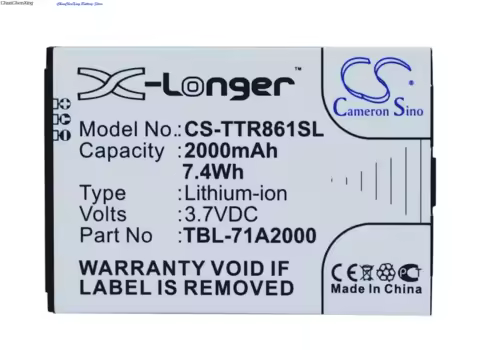 Cameron Sino 2000mAh Battery TBL-71A2000 for TP-Link M5350, M7300, TL-M5350, TL-M7300, TL-TR761, TL-