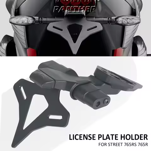 NEW For Street 765RS 765R 765 RS 765 R Motorcycle Rear Short Tail Stock Tidy License Plate Holder Ta