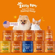 Zesty Paws Premium Quality Cat And Dog Supplements Bites Soft Chews (8-In-1 Multifunctional, Senior 