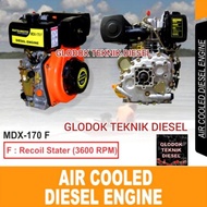 Mesin Penggerak Solar Engine Diesel 5 Hp Matsumoto Mdx 170 F Mdx-170F