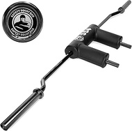 Safety Squat Bar [Bells of Steel] Safety Squat Barbell 4.0, Black Titanized Sleeve and Shaft Coating
