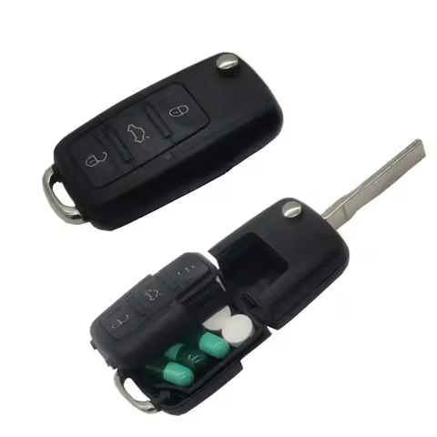 Waterproof Key Diversion Safe with Sealed Rubber Ring Hidden Secret Compartment Stash Box Car Key Fo