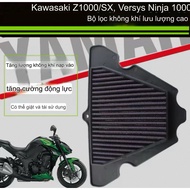 Kawasaki Z1000 Z1000SX Permanent Air Filter versys1000