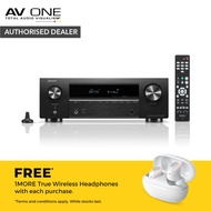 Denon AVR-X580BT 5.2 Ch. 8K AV Receiver - AV One Authorised Dealer/Official Product/Warranty