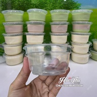 405 heat-resistant PP plastic cups (100ml, 50 pieces with lids) cake jars, singapore tofu, jelly cup