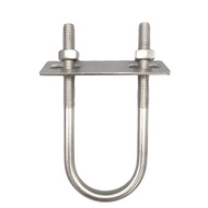 [U-Shaped Screws] Round Tube Fastening Fittings 304 Stainless Steel U-Shaped Card U-Shaped Bolt M6M8