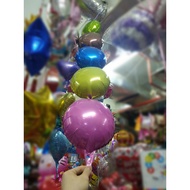 (S) 9inch LINKED ROUND shaped foil balloons for party & events