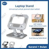 MXT Tablet Stand Holder Foldable 360 Rotatable Aluminum alloy Tablet Holder For Tablet Phone & HP