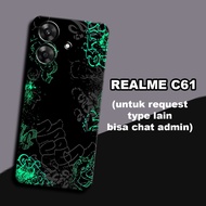 CC25 Flexible rubber softcase/ for realme c61 Graphic Motif/case realme c61 realme c61 casing realme