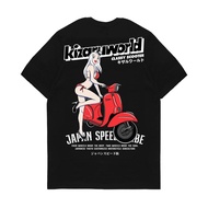 RayaWave T-Shirt Motorcycle Series SPEED TRIBE MIRAJANE