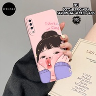 Samsung Galaxy A70 Case / A70s - Fashion Case Fat Girl - Softcase Samsung A70 / A70s - Pro Camera Ca