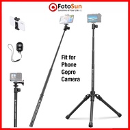 K&F Concept Tripod E224A3 67''/1.7m Eccentric Tube Cellphone Tripod