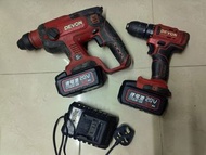 （過年搬屋清野） 大有DEVON 無刷電鑽套裝20V油壓鑽