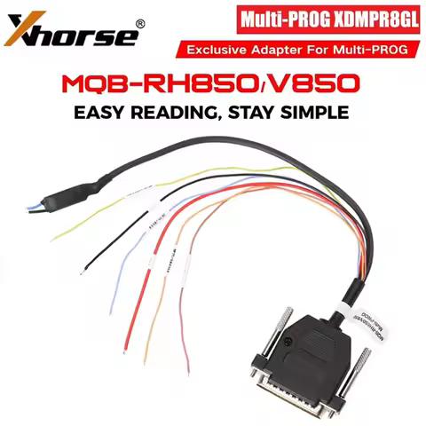 Xhorse XDMPR8GL MQB RH850/V850 Adapter Cable Only For Multi Prog Pro-level Programmer IMMO Calibrati